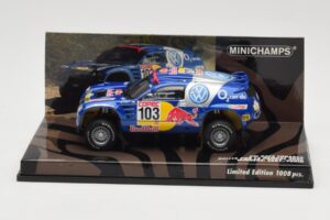 Volkswagen Race Touareg #103 B. Saby / R. Perin Winner Rally Por Las Pampas 2005 Minichamps 1:43 436055303 Druckguss