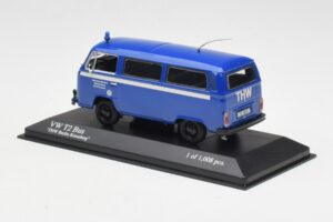 Volkswagen T2 Bus THW Minichamps 1:43 400053094 Druckguss — Bild 3 von 4