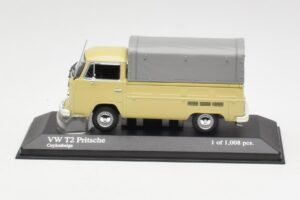 Volkswagen T2 Pritschenwagen Beige Minichamps 1:43 400053204 Druckguss