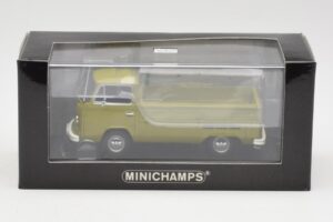 Volkswagen T2 Pritschenwagen Grün Minichamps 1:43 400053202 Druckguss — Bild 4 von 4