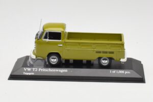 Volkswagen T2 Pritschenwagen Grün Minichamps 1:43 400053202 Druckguss