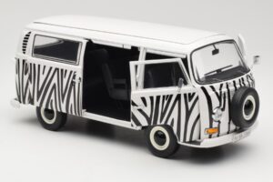 Volkswagen T2a Bus Safari Schuco 1:18 191 Druckguss — Bild 5 von 8