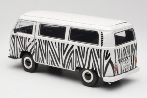 Volkswagen T2a Bus Safari Schuco 1:18 191 Druckguss — Bild 7 von 8