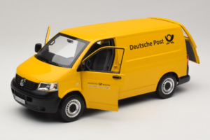 Volkswagen T5 Transporter Deutsche Post Norev 1:18 188617 Druckguss — Bild 8 von 9