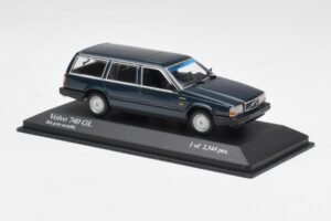 Volvo 740 GL Estate Blaugrün Metallic Minichamps 1:43 943171713 Druckguss — Bild 3 von 4