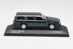 Volvo 740 GL Estate Blaugrün Metallic Minichamps 1:43 943171713 Druckguss