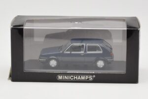 Volkswagen Golf Mk2 Blau Messehandmuster Minichamps 1:43 GOLFHANDMUSTER Druckguss — Bild 4 von 4
