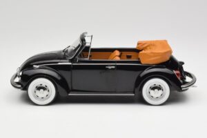 Volkswagen Beetle 1303 Cabriolet Schwarz Norev 1:18 188533 Druckguss — Bild 3 von 6