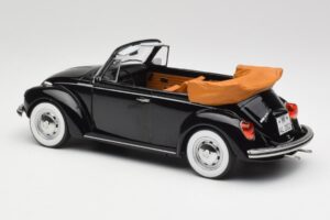 Volkswagen Beetle 1303 Cabriolet Schwarz Norev 1:18 188533 Druckguss — Bild 5 von 6