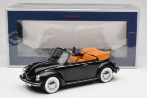 Volkswagen Beetle 1303 Cabriolet Schwarz Norev 1:18 188533 Druckguss — Bild 6 von 6