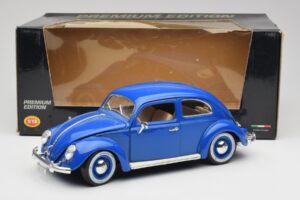 Volkswagen Beetle Blau Bburago 1:18 23124646 Druckguss — Bild 8 von 8