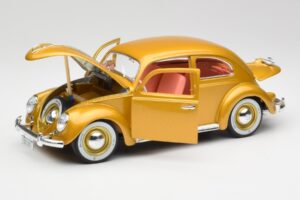Volkswagen Beetle Gold Bburago 1:18 3361 Druckguss — Bild 2 von 8
