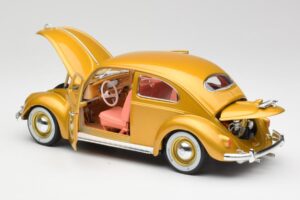 Volkswagen Beetle Gold Bburago 1:18 3361 Druckguss — Bild 5 von 8