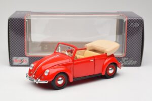 Volkswagen Cabriolet Ruby Rot Maisto 1:18 32826 Druckguss — Bild 8 von 8