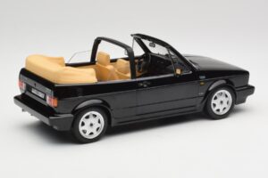 Volkswagen Golf Mk1 Cabriolet Schwarz Norev 1:18 188568 Druckguss — Bild 2 von 6