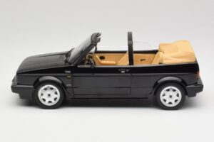Volkswagen Golf Mk1 Cabriolet Schwarz Norev 1:18 188568 Druckguss — Bild 3 von 6