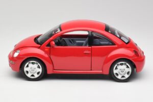 Volkswagen New Beetle Rot Bburago 1:18 3342 Druckguss — Bild 4 von 8