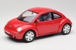 Volkswagen New Beetle Rot Bburago 1:18 3342 Druckguss