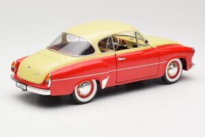 Wartburg 311 Coupe Rot & Beige Revell 1:18 8418 Druckguss — Bild 3 von 8